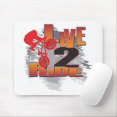 TAPIS DE SOURIS LIVE-2-RIDE-BMX (Avec souris)