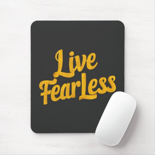 Tapis De Souris Live Fearless - Motivation (Avec souris)