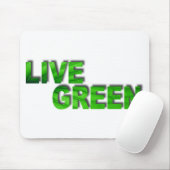Tapis De Souris Live Green (Avec souris)