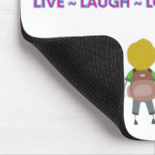 Tapis De Souris Live ~ Laugh ~ Amour ~ Apprendre Enseignant de l'é (Coin)