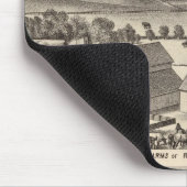 Tapis De Souris Livermore, résidences de Bardellini, fermes, hôtel (Coin)