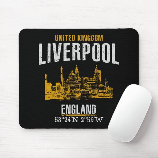 Tapis De Souris Liverpool (Avec souris)
