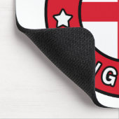 Tapis De Souris Liverpool Angleterre (Coin)