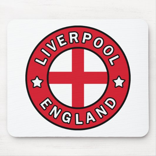 Tapis De Souris Liverpool Angleterre (Devant)