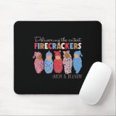 Tapis De Souris Livraison des Firecrackers les plus Mignons Infirm (Avec souris)