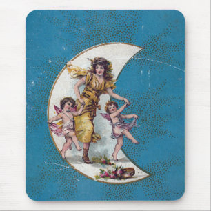 Tapis De Souris Livre arrière Blue Fairy
