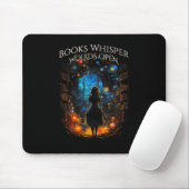Tapis De Souris Livre de devis Whisper, Mondes Ouvert Lecture B (Avec souris)