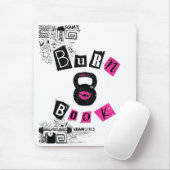 Tapis De Souris Livre maigre de brûlure de filles (Avec souris)