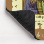 Tapis De Souris Livre médiéval des heures (Coin)