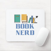 Tapis De Souris Livre Nerd (Avec souris)