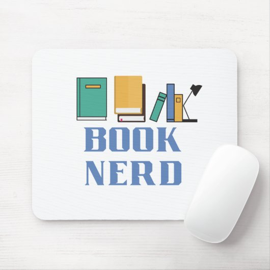 Tapis De Souris Livre Nerd (Avec souris)