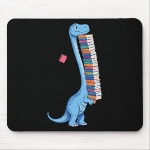 Tapis De Souris Livre Portant Dinosaure Lecture Dino