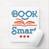 Tapis De Souris Livre Smart Funny Lecture Lover Bookworm (Avec souris)