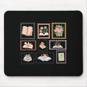 Tapis De Souris Livre Timbre Livre Amoureux de la lecture