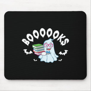 Tapis De Souris Livres De Lecture Ghost Costume Halloween Pour Ens
