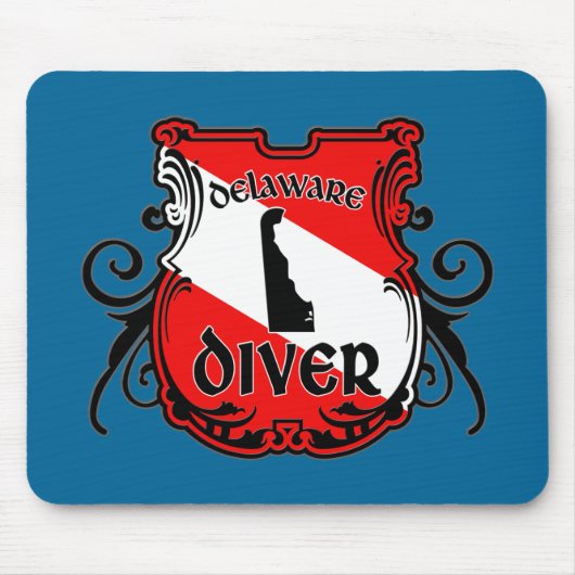 Tapis De Souris Livreur Delaware (Devant)