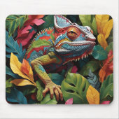 Tapis De Souris Lizard Leaves & Colour  (Devant)