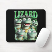 Tapis De Souris Lizard Lizard Lizard Funny meme Lizard Bootleg Wei (Avec souris)