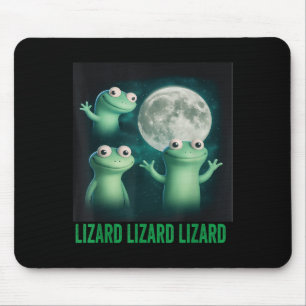 Tapis De Souris Lizard Lizard Lizard Lizard Funny Lizard Moon Tren