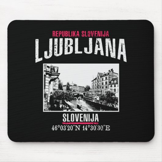 Tapis De Souris Ljubljana (Devant)