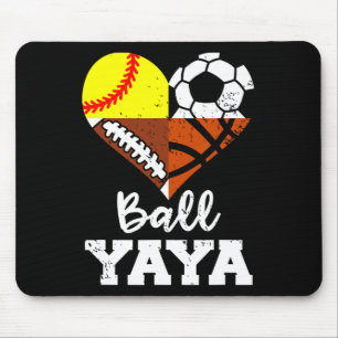 Tapis De Souris Ll Yaya Football Footll Douceurll Croquisll Joueur