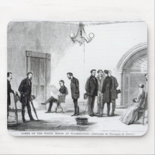 Tapis De Souris Lobby de la Maison Blanche à Washington