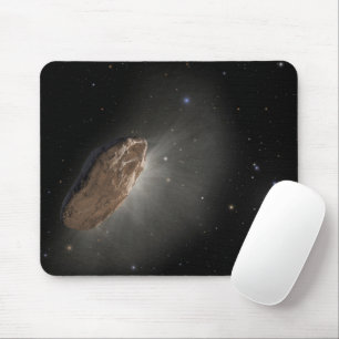 Tapis De Souris L'objet interstellaire Wayward Oumuamua.