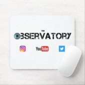 Tapis de souris - l'observatoire (Avec souris)