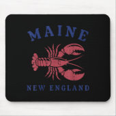 Tapis De Souris Lobster Maine New England Cool Seafood Lover Men W (Devant)