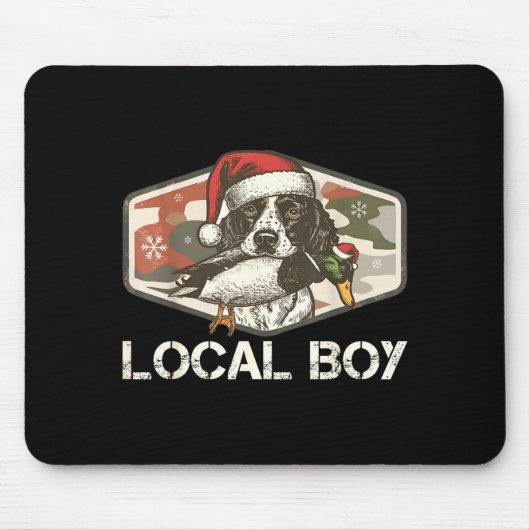 Tapis De Souris Local Southern Boy Duck Hunting Black Lab Outdoor  (Devant)