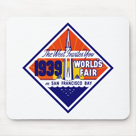 Tapis De Souris L'Occident vous Invitations (Devant)