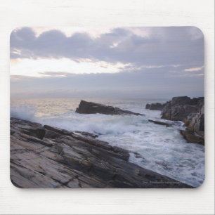 Tapis De Souris L'Océan Atlantique au lever de soleil au Maine