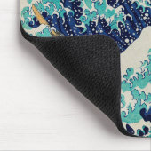 Tapis De Souris L'Océan Japonais Vagues De Plage Esthétique (Coin)