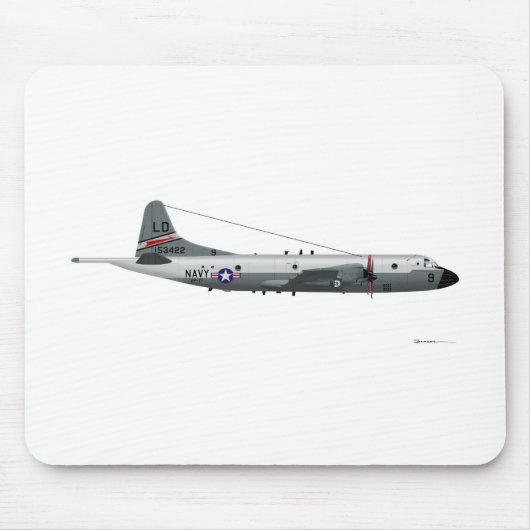 Tapis De Souris Lockheed P-3 Orion (Devant)