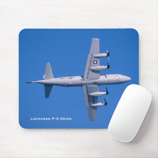 Tapis De Souris Lockheed P-3 Orion Mousepad (Avec souris)