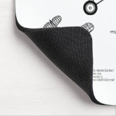 Tapis De Souris Lockheed Vega 5B - Plans d'avion BD (Coin)