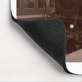 Tapis De Souris Locomotive à vapeur allemande (Coin)