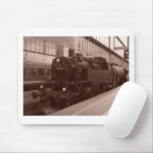 Tapis De Souris Locomotive à vapeur allemande (Avec souris)