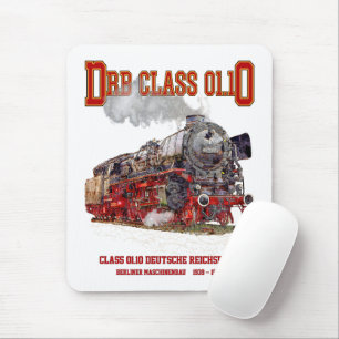 Tapis De Souris Locomotive à vapeur DRB Classe 01.10. Deutsche Rei