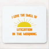 Tapis De Souris L'odeur du litige le matin (Devant)