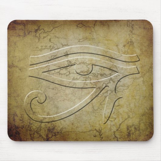 Tapis De Souris L'oeil de Horus - regard de relief (Devant)