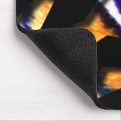 Tapis De Souris L'Oeil De La Tigre À Travers (Coin)