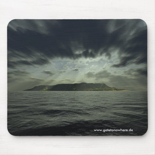 Tapis De Souris L'oeil du cyclone - Mousepad (Devant)