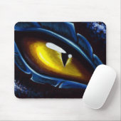 Tapis De Souris L'oeil du dragon bleu (Avec souris)