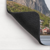 Tapis De Souris Lofoten Fishing Village - Norvège (Coin)
