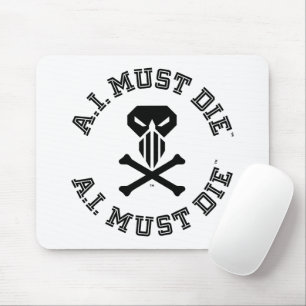 Tapis de souris Logo A.I. Must Die™ (Police Collèg