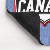 Tapis De Souris Logo canadien de hockey (Coin)