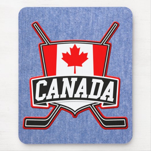 Tapis De Souris Logo canadien de hockey (Devant)