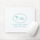 Tapis De Souris Logo Chaussures et Accessoires (Avec souris)