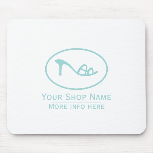 Tapis De Souris Logo Chaussures et Accessoires (Devant)